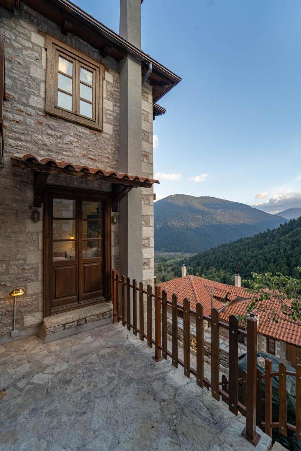 Maisonette Korfes-Κορφές-Μ Δύο Αυτόνομοι Όρoφοι Της Βίλας Κορφές Για Οικογένειες Και Μικρές Παρέες Karpenísion Eksteriør bilde
