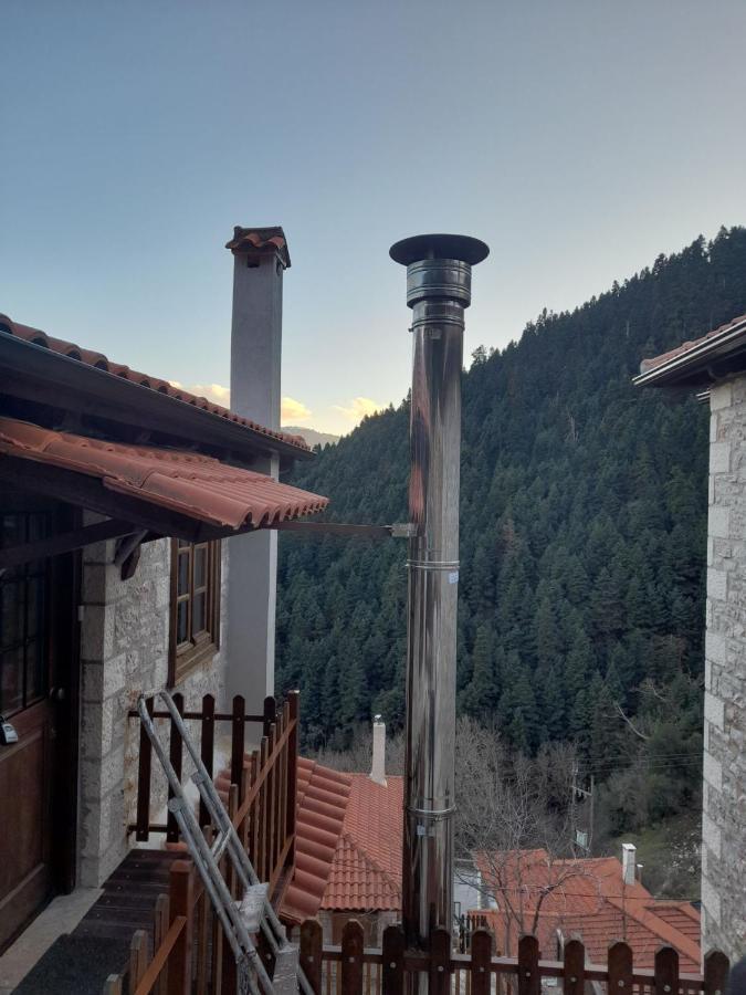 Maisonette Korfes-Κορφές-Μ Δύο Αυτόνομοι Όρoφοι Της Βίλας Κορφές Για Οικογένειες Και Μικρές Παρέες Karpenísion Eksteriør bilde